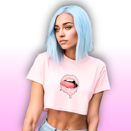 Grill Drip Crop Top